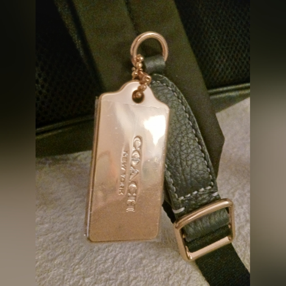 Coach Monogram Backpack Medium Size - Picture 10 of 16